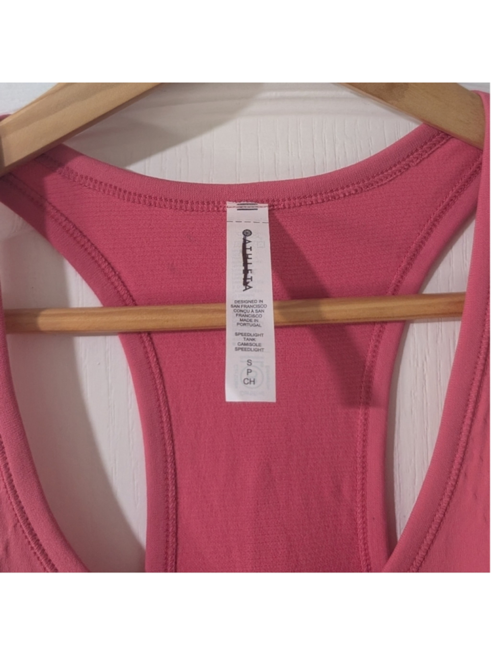 Athleta | Speedlight Racerback Tank In Dragon fruit Pink - Picture 7 of 12